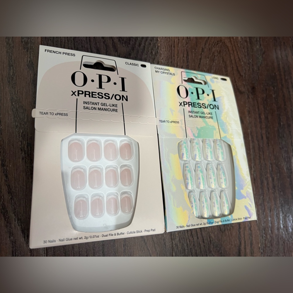 OPI xPress/ON Instant gel-like manicure — NEW